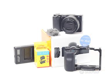 FOTOCAMERA DIGITALE SONY ZV-E10 + SONY 16-50 OSS.