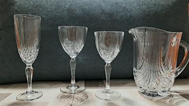 Set bicchieri 37 pezzi cristallo RCR