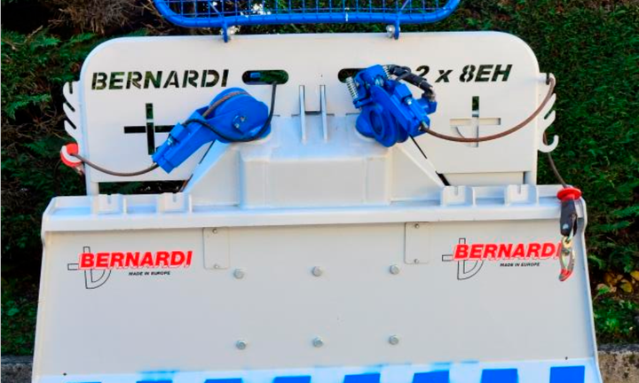 Verricello forestale doppio tamburo