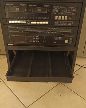 Europhon RCK 2442 TCL + mobiletto in legno
