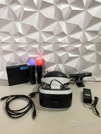 Visore realta virtuale PlayStation 4 VR +2 PS Move