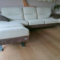 Divano+pouf rettangolare