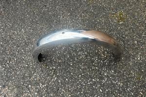 Parafango inox nuovo ciclomotore piaggio rizzato