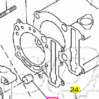 -Guarnizione testa cilindrio XC Versity 300