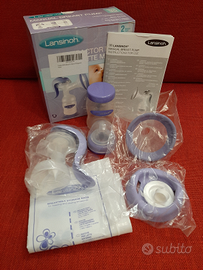 TIRALATTE Manuale LANSINOH USATO POCHISSIMO