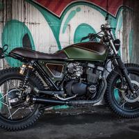 Suzuki GS 400 F- cafe racer