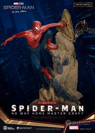 Spiderman statua in resina beast kingdom NUOVA 