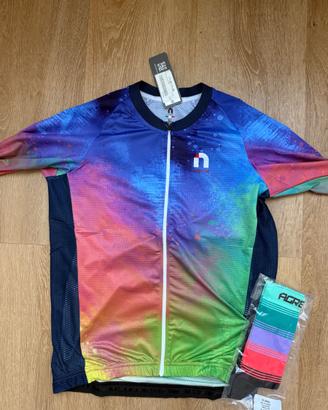 NENA MAGLIA CICLISMO RACE TAGLIA XL