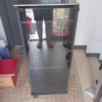 mobiletto per impianto hi fi con spazio giradischi