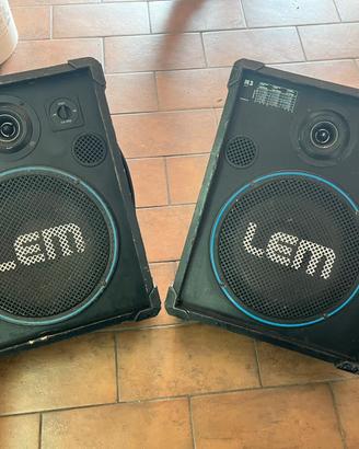 Casse audio lem M3 200W