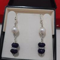Orecchini Argento 925 Perle A.Dolce e Ametiste