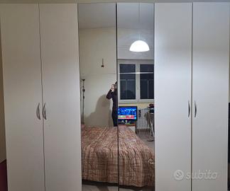 tre camere letto matrimoniali  e due frigo