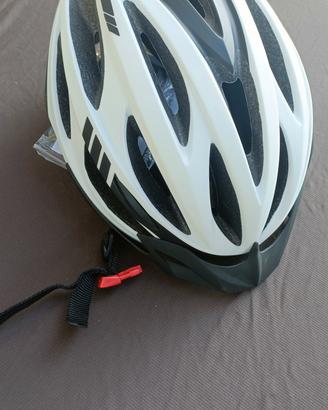 casco da bici vista bianco adulto