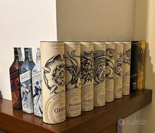 Collezione completa whisky Game of Thrones 12 PZ.