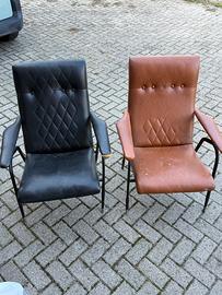 Poltroncine vintage da restaurare