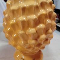 pigna in ceramica cm.25 gialla