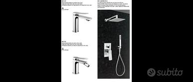 NUOVO kit doccia bagno completo 