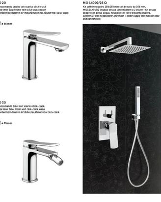NUOVO kit doccia bagno completo 