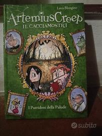 libro per ragazzi artemius Creep - il cacciamostri