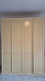 armadio 4 ante con montaggio