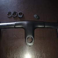 manubrio integrato carbonio  strada /CX/gravel 