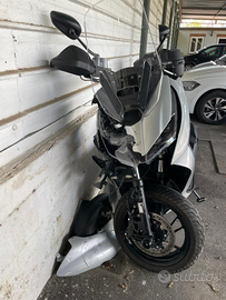 Zontes 350 incidentato