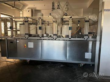 Lineare riempitrice semi-automatica