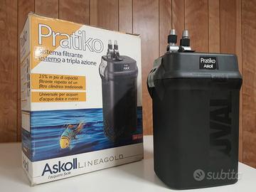 Filtro Askoll Pratiko 300 + riscaldatore da 200W