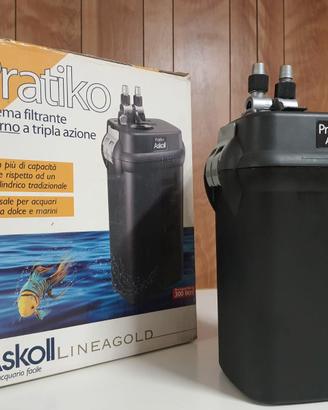 Filtro Askoll Pratiko 300 + riscaldatore da 200W
