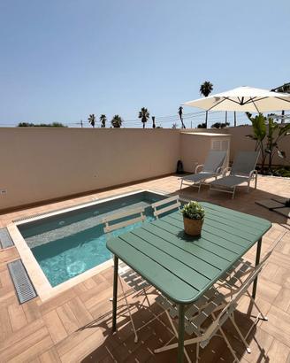 Villetta con piscina idromassaggio