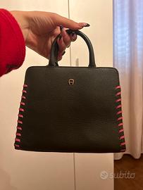 Borsa Aigner in vera pelle