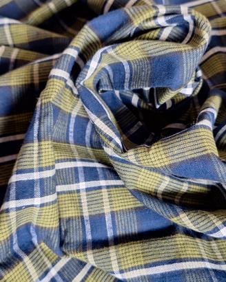 Tessuto stoffa scampolo fantasia quadri