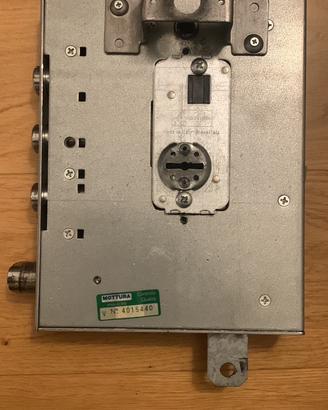 Serratura doppia mappa mottura per blindata