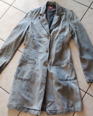 Trench jeans M nr 42 Sixty vintage 1990