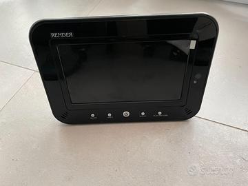 CORNICE DIGITALE 7" FOTO VIDEO MUSICA TELECOMANDO