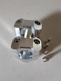 Riser manubrio 28 argento