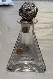 Bottiglia decanter in cristallo