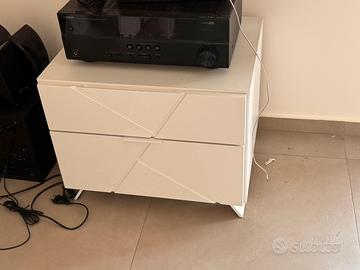 Camera da letto  letto, armadio, comodino e comò