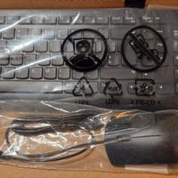 Tastiera italiana e mouse cablati lenovo 