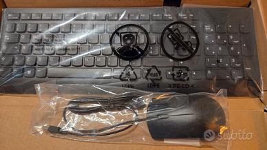 Tastiera italiana e mouse cablati lenovo 