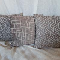 Tris federe per cuscini decorativi 