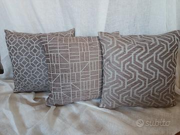 Tris federe per cuscini decorativi 