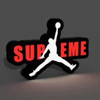 🏀 Lampada Jordan 3D – Lo stile che illumina! 🔥💡