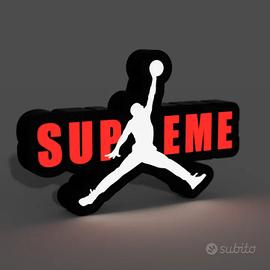 🏀 Lampada Jordan 3D – Lo stile che illumina! 🔥💡