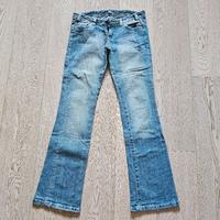 jeans a vita bassa Zara