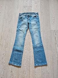 jeans a vita bassa Zara