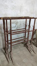 Cavalletti estendibili in ferro