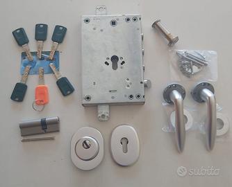 Kit Serratura e Cilindro per Porta Blindata