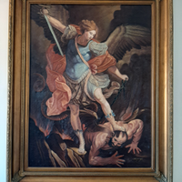Quadro copia San Michele Arcangelo di Guido Reni