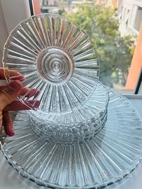 Piatti in vetro (da antipasto o da dolce)